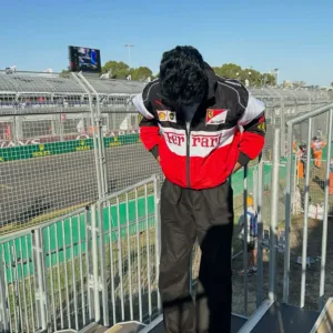 Tri-colour Ferrari Jacket – Premium Turbo Racer | F1 Luxury Wear