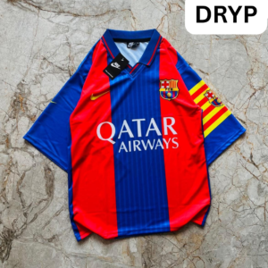 Lionel Messi #10 FC Barcelona Home Jersey – Red & Blue Fan Edition