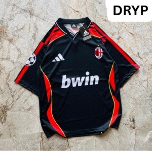 Kaká #22 AC Milan Home Jersey – Black & Red Fan Edition