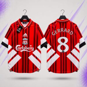 Steven Gerrard #8 Liverpool Home Jersey – Red Fan Edition