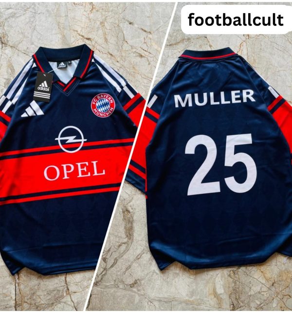 Bayern Munich Muller #25 Retro Jersey