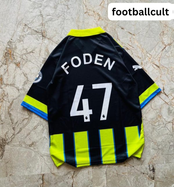 Manchester City Foden #47 Neon Jersey