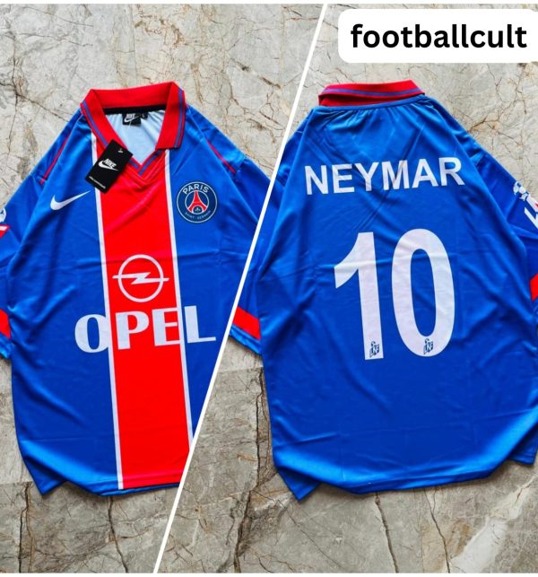 PSG Neymar #10 Opel Retro Jersey