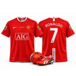 Ronaldo Manchester United #7 (07/08 Home) – AIG Jersey