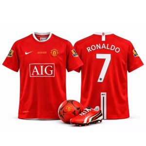 Ronaldo Manchester United #7 (07/08 Home) – AIG Jersey